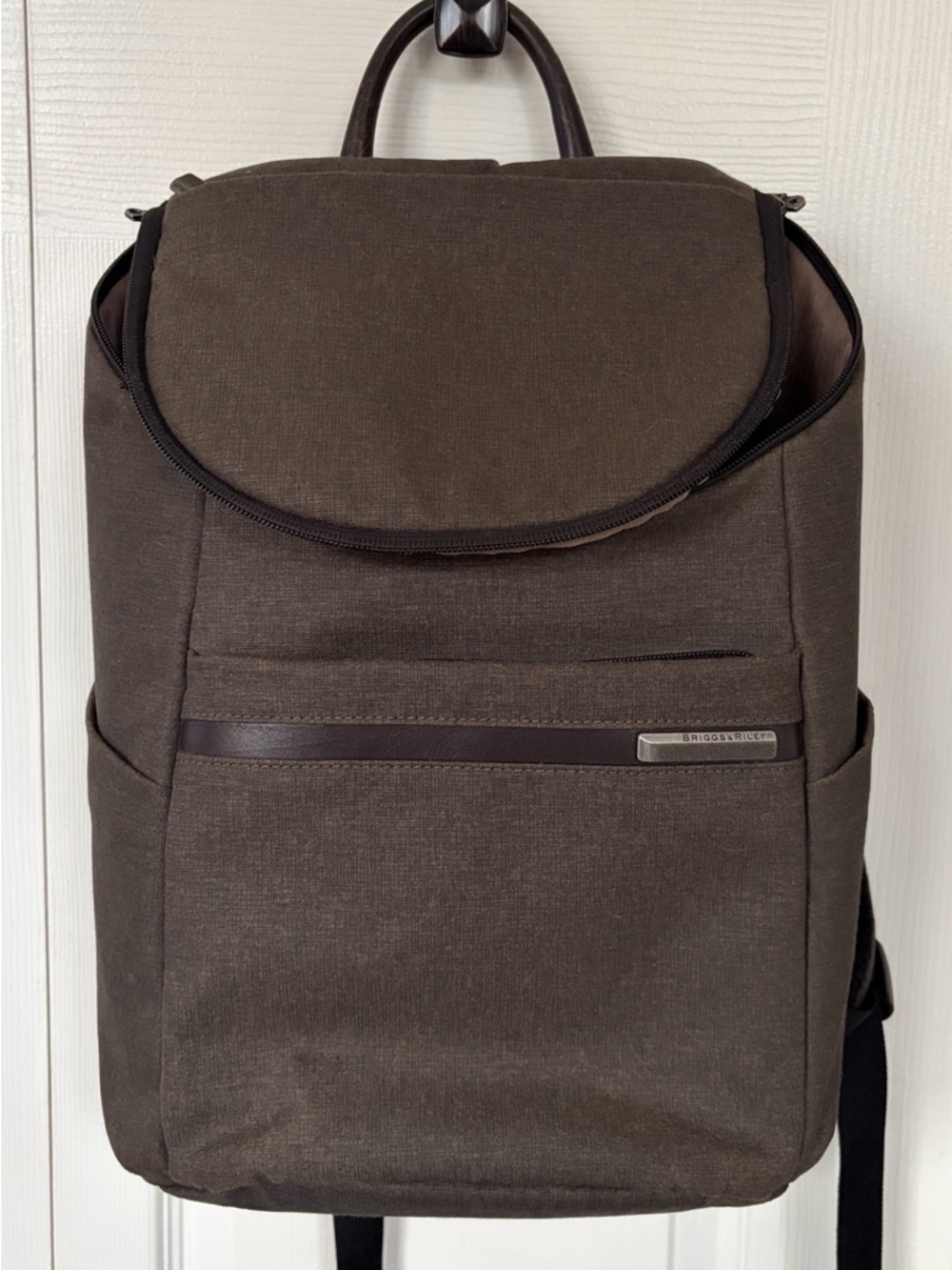 Briggs & Riley Men’s Backpack Kinzie Street Small Wide-mouth Backpack